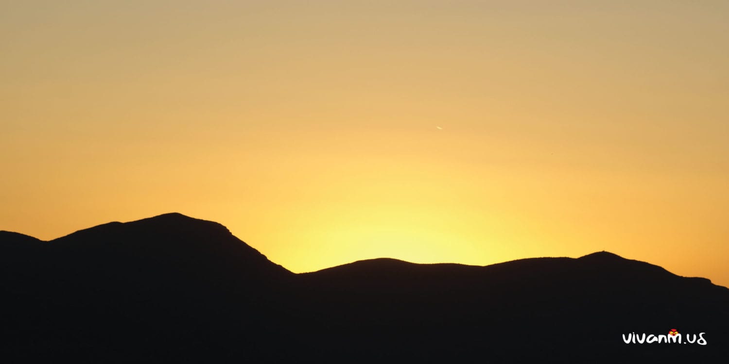 Robledo Mountain Sunset