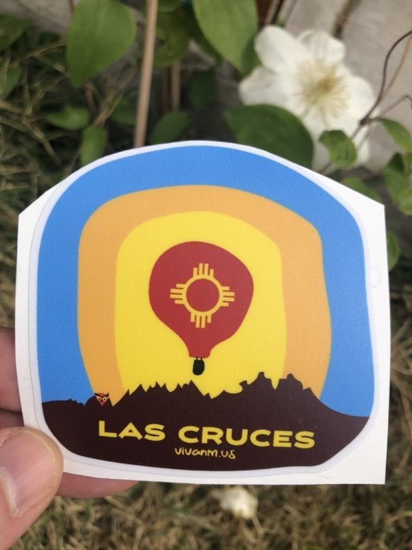 las-cruces-balloon-sticker